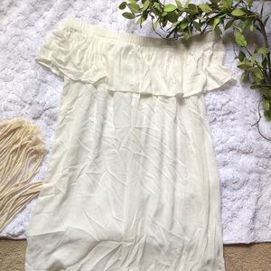 Off the shoulder dress